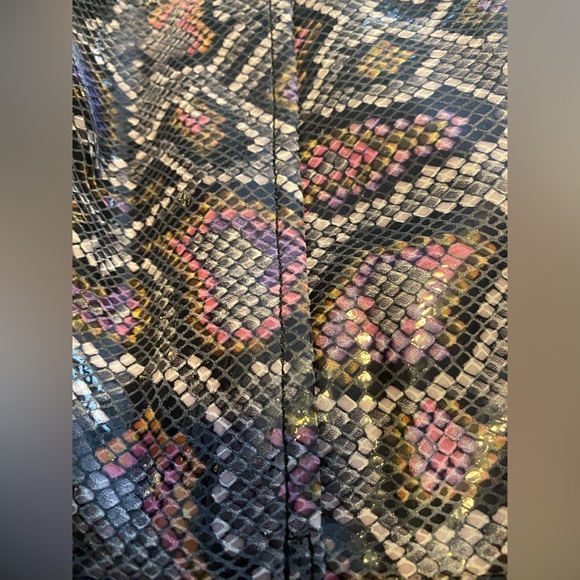 Aimee Kestenberg Colorful Python / snakeskin hobo bag NWT - Picture 6 of 7